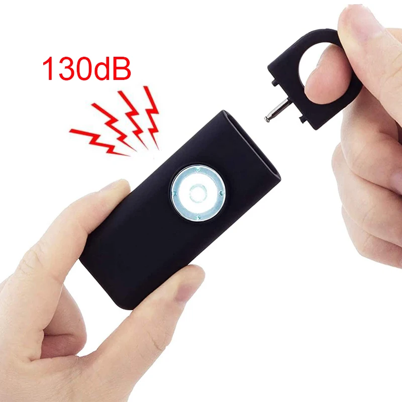 

Self Defense Alarm Supplies Panic Security Self Protection Alarm Keychain Safe Alarm for Women Girls Child Elder Personal AlarmS