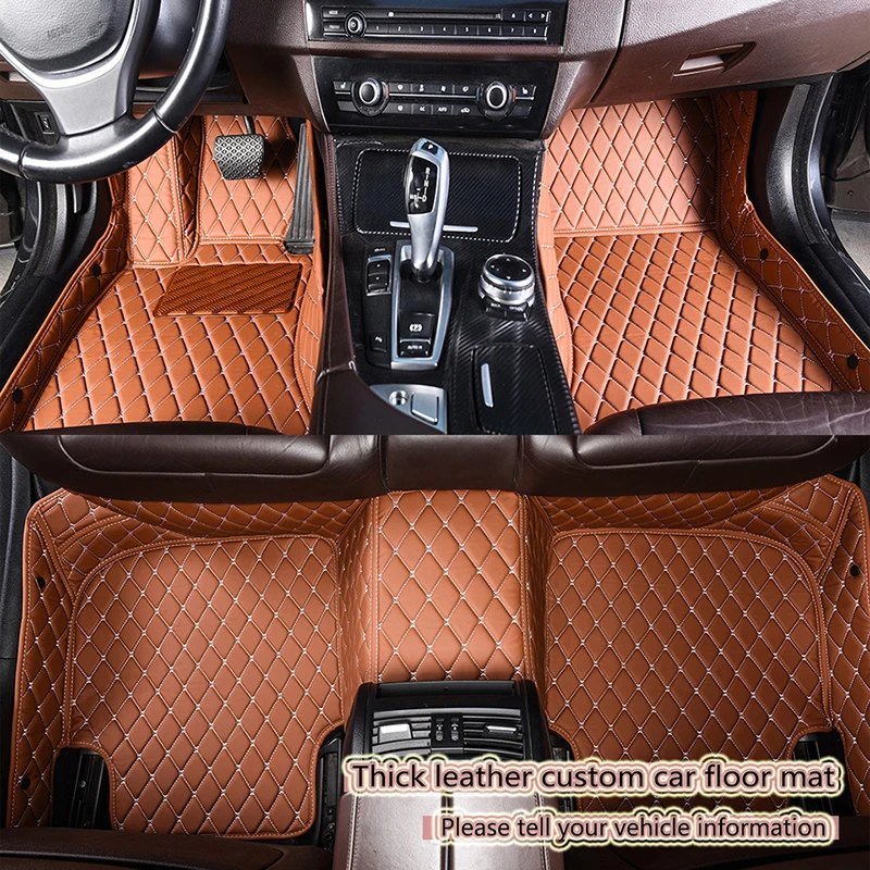 

Custom LHD or RHD Car Floor Mats for Fiat All Models palio viaggio Ottimo Bravo Freemont car styling auto accessories