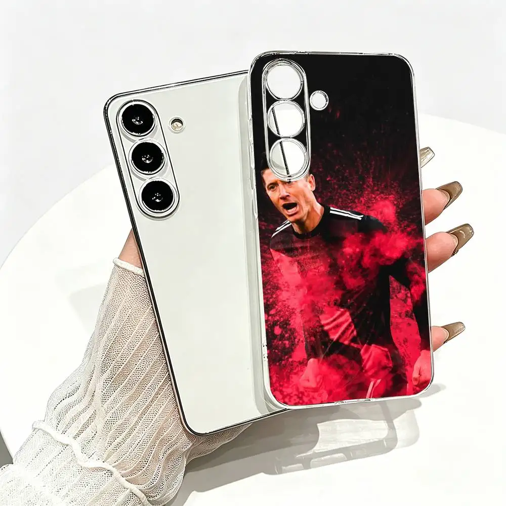 Чехол для телефона Football R-Robert Lewandowski, прозрачный силиконовый мягкий чехол для Samsung A10,12,20,21S,30,31,40,50,51,52,70,71 (art.: 3920daef8cba8) - 3920daef8cba8