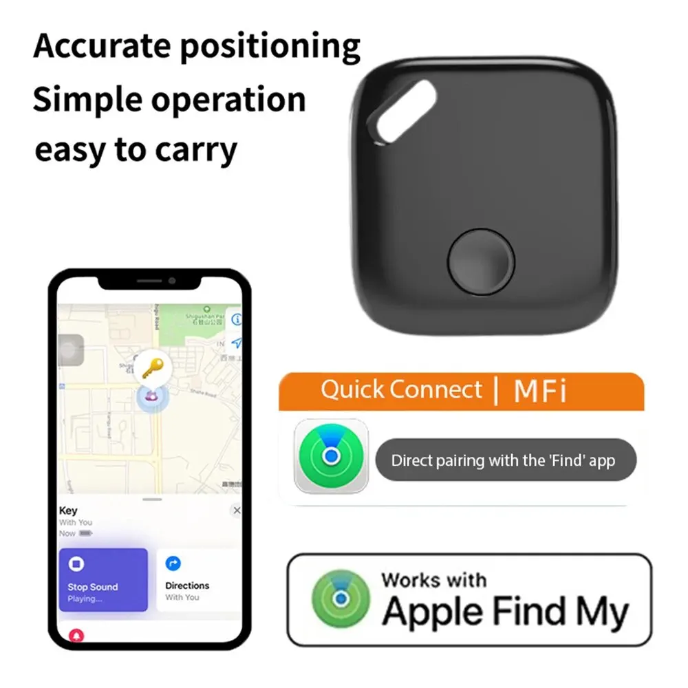 Умный Bluetooth GPS трекер для Apple Find My APP ITag Anti-Lost Reminder Устройство MFI Номинальный локатор