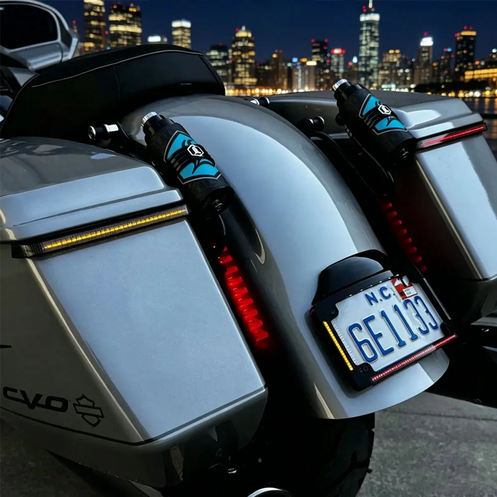 Фото Светодиодный задний фонарь-указатель поворота для мотоциклов Harley Touring CVO Street Glide Road Glide ST 2023-2025 №4