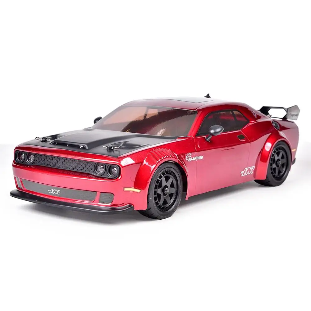 

HNR H9802 1/10 Remote Control Car Compatible For Dodge Srt Simulation 4wd Brushless High-speed Drift Car Toys