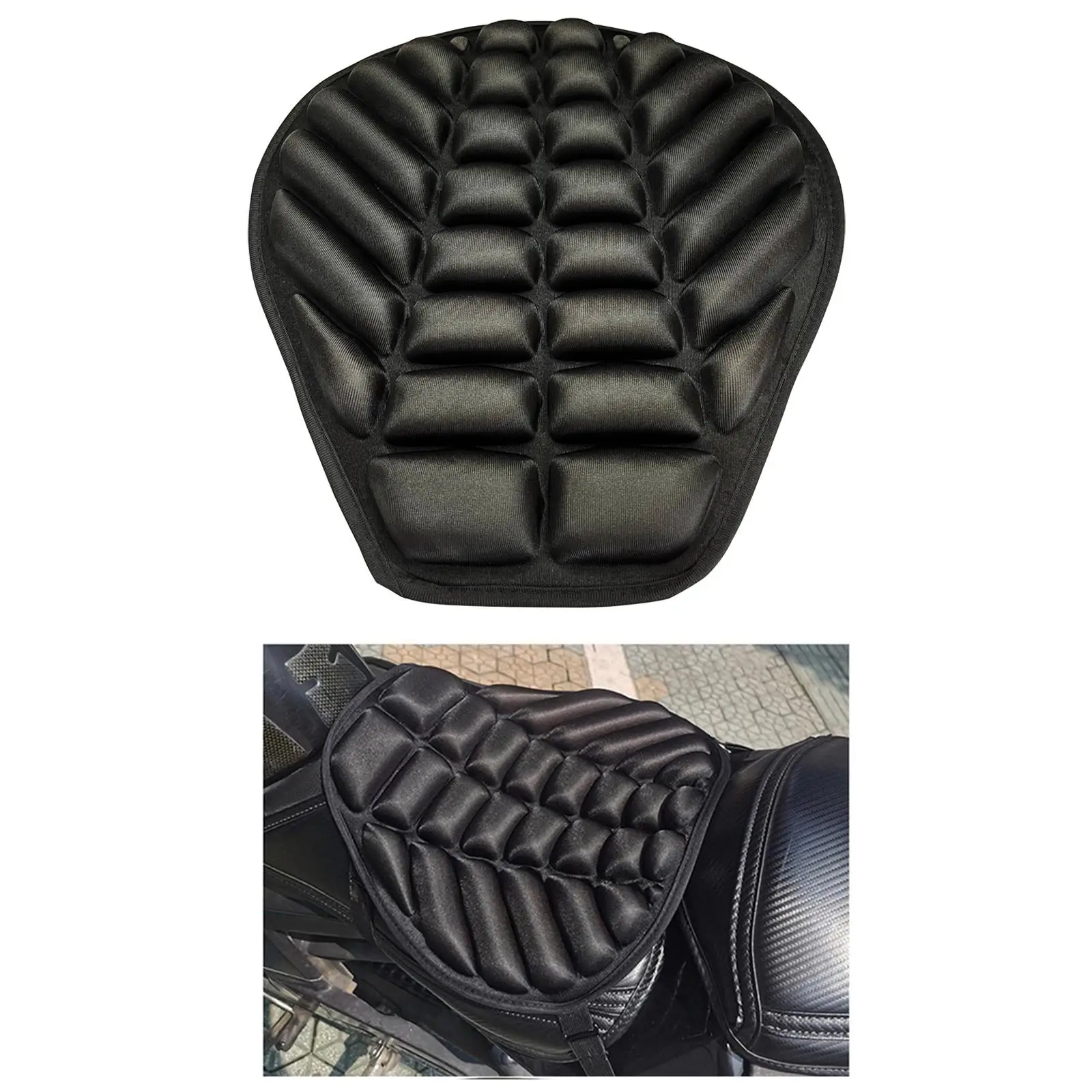 Универсальная воздушная подушка для сиденья мотоцикла Воздушная сетчатая