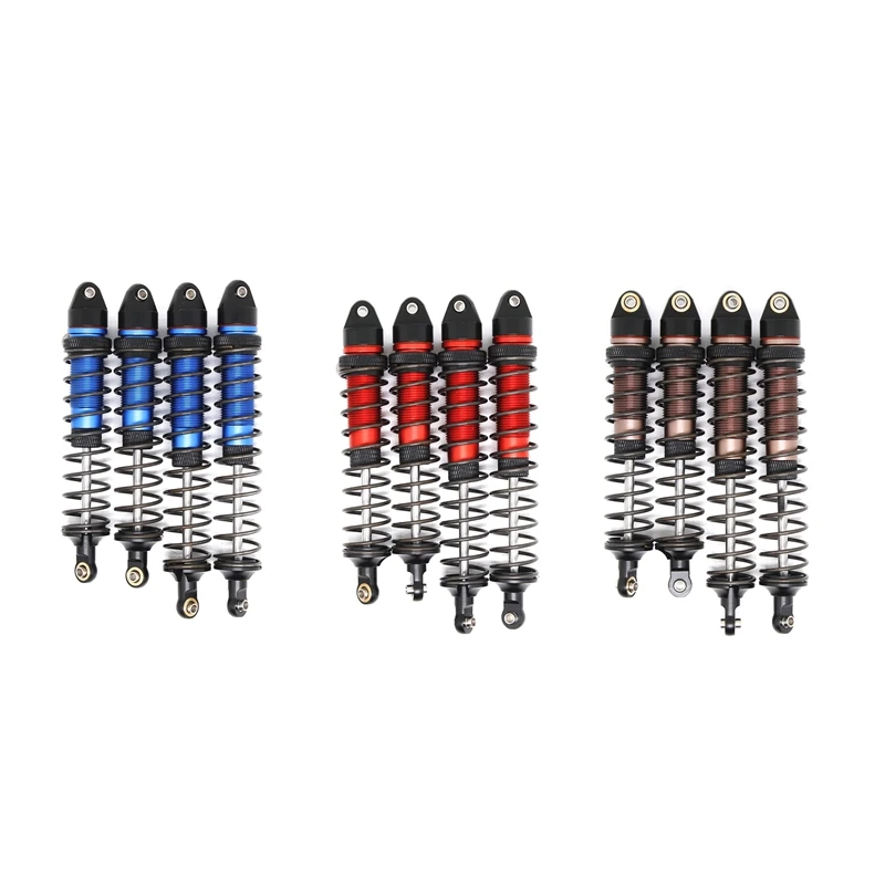 

4 шт., металлический передний и задний амортизатор для Arrma 1/10