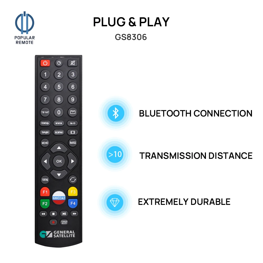 GS8306 универсальный пульт дистанционного управления для российского рынка TV IR по