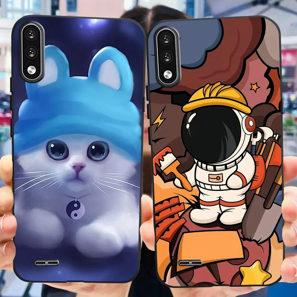 Для LG K22 чехол 2020 LM-K200 K200B K200E K200Z Милая окрашенная мягкая задняя крышка бампер