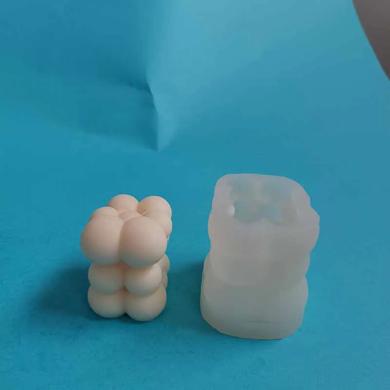 Нерегулярный пузырьковый шар силиконовая форма для свечей геометрический