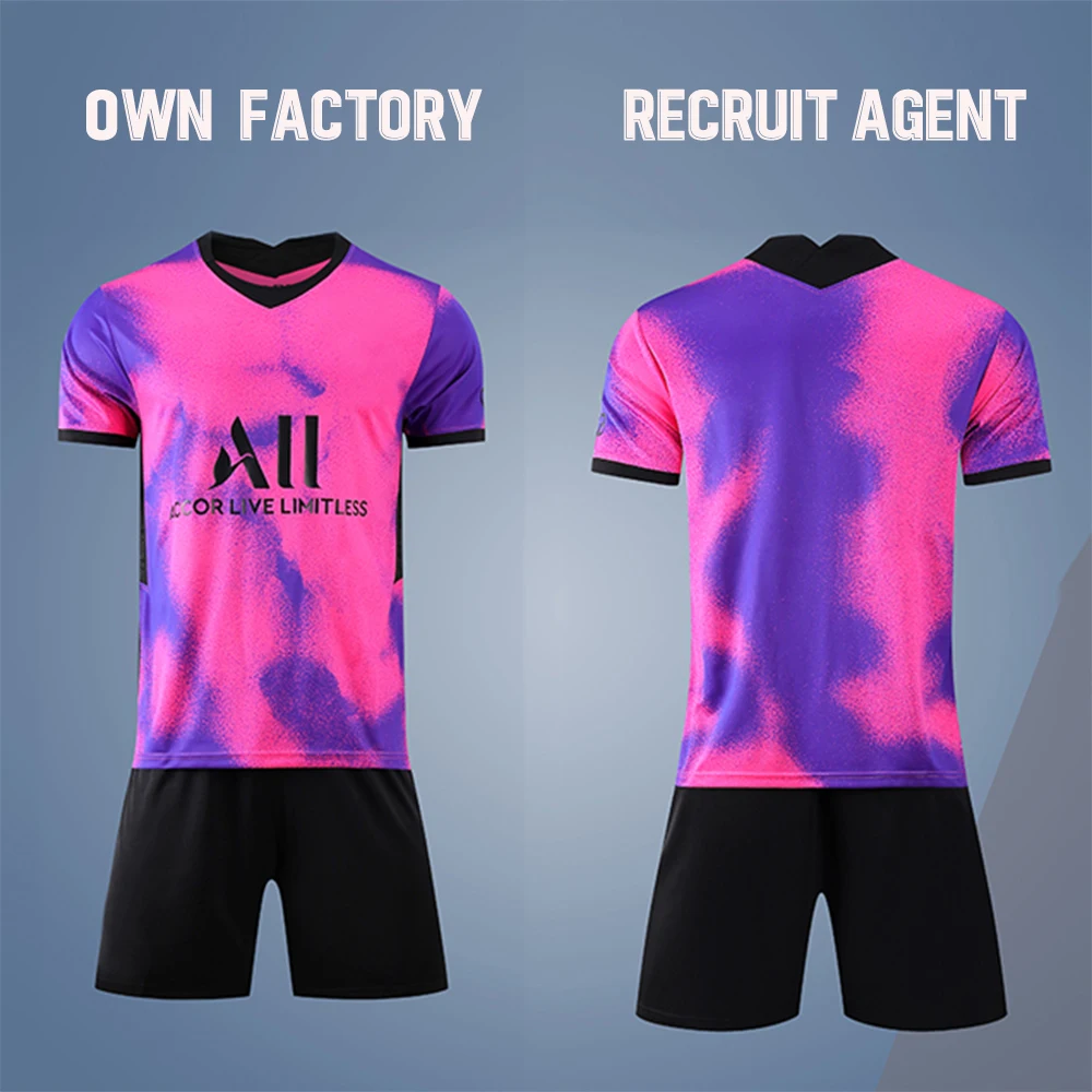 

2022 football team soccer jerseys clubjerseysportswear quick-drying sports jersey children's training suit short-sleeved suit