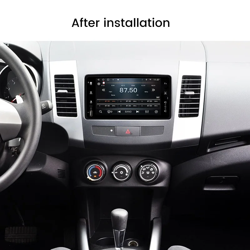 Автомагнитола для Mitsubishi ASX Lancer Outlander Pajero Triton Авторадио с Carplay + Auto Android11 6 128G 4G Lte WIFI BT