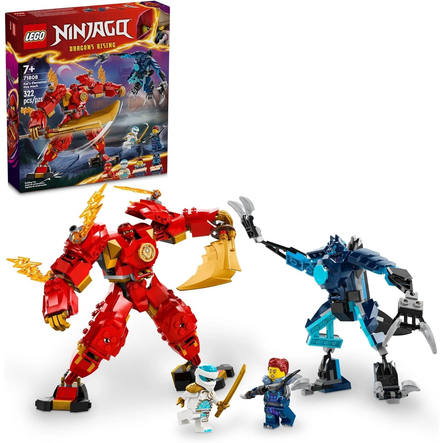 Набор строительных игрушек LEGO Ninjago-71808 Kai декоративные элементы для комнаты