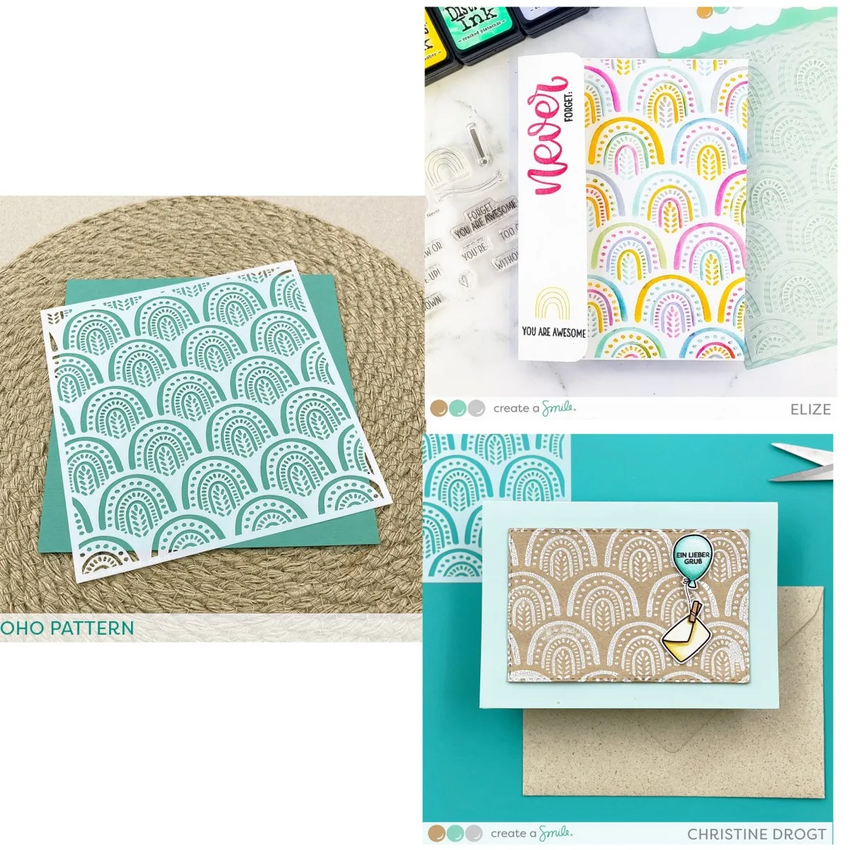 

Boho Pattern Layering Stencils Scrapbook Diary Decoration Embossing Template Diy Greeting Card Blade Punch 2023 New Arrivals