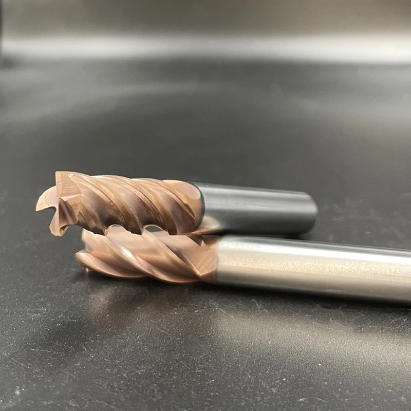 Длинные Квадратные фрезы GEEFUN D.i.a 3 мм/длина 50 мм HRC60 по хорошей цене карбидные