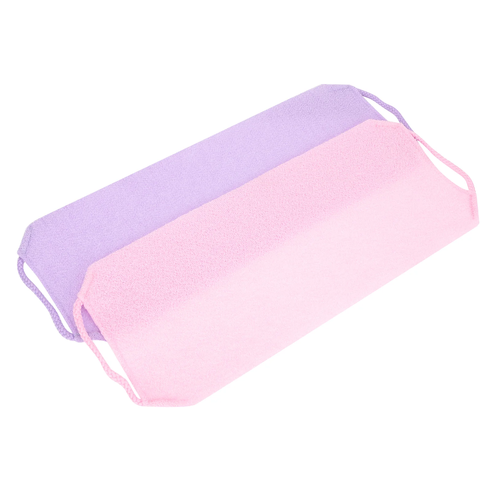 

Exfoliating Bath Towel Shower Washcloth Scrubber Body Washer Towels Exfoliator Brush Cloth Double Strip Foaming Loofah Scrubbers
