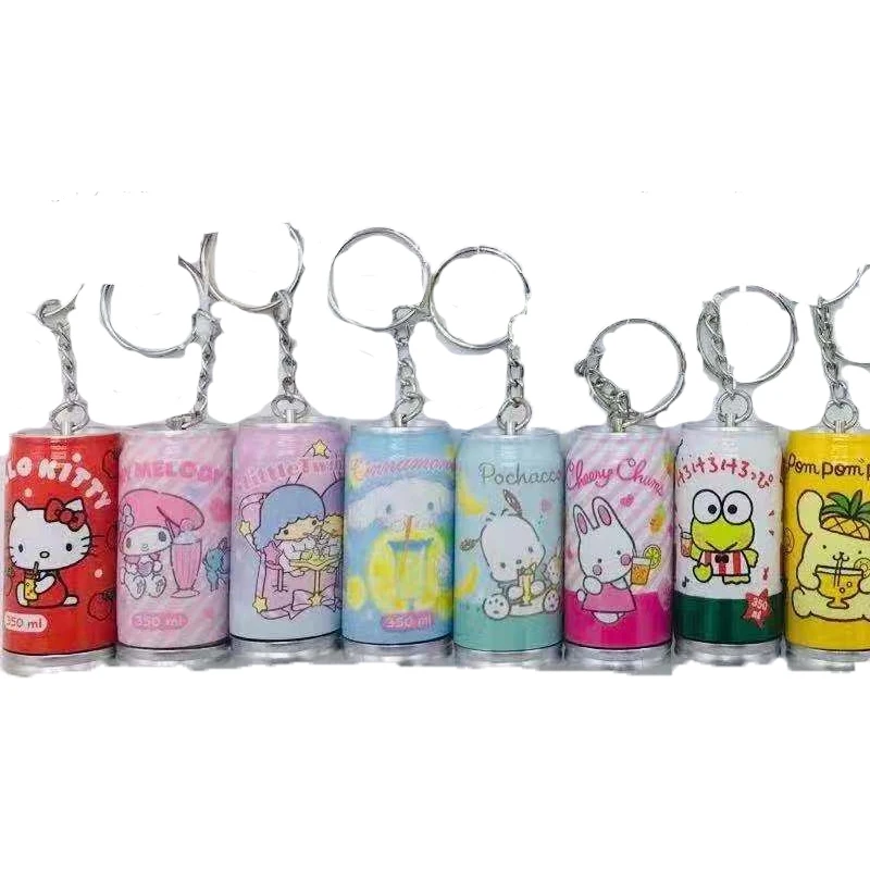 

Kawaii cute cartoon sanrio ed Cinnamorol Kuromi Creative can shape pendant ballpoint pen study stationery student gift