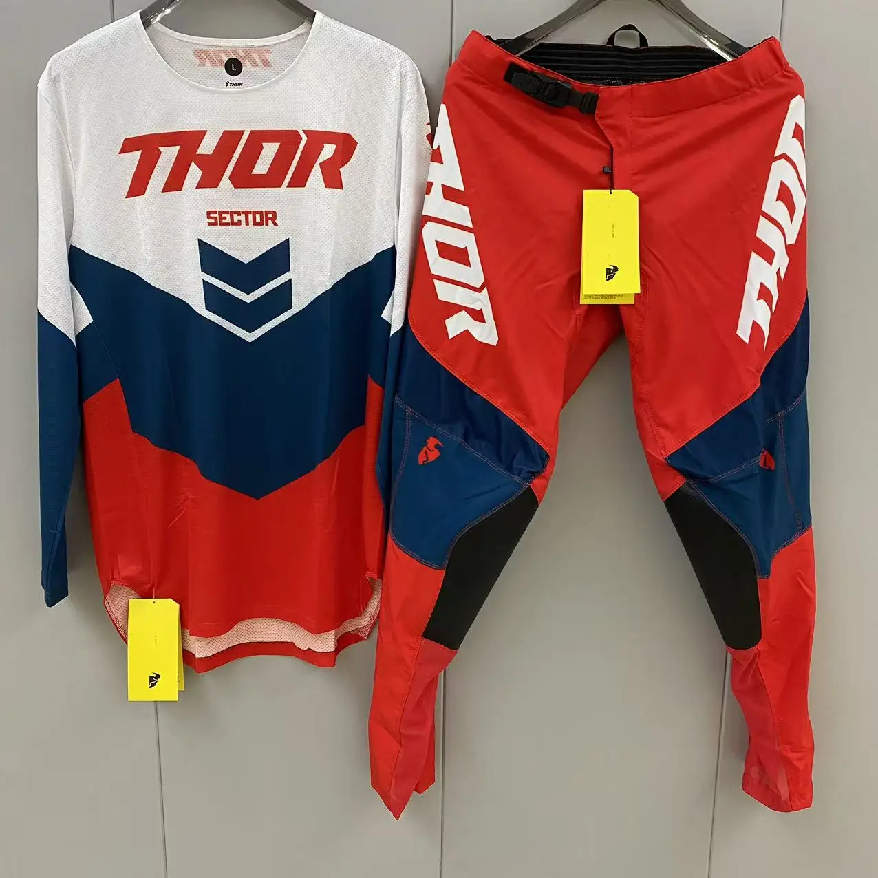 Фото 2026 Thor MX Gear Set MX Kit Dirt Bike Combos Комплект снаряжения для мотокросса Prime Pro MX Jersey Set Top Shift Комплект трикотажа для мотокросса №3