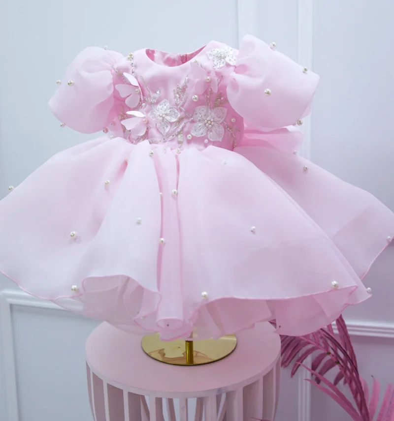 Детское платье DemonGirl розового цвета