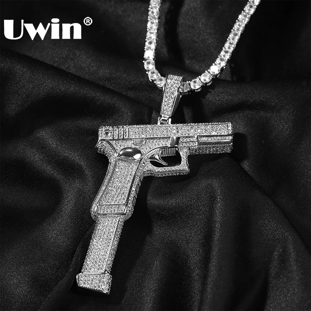 Ожерелье UWIN с кулоном в виде пистолета