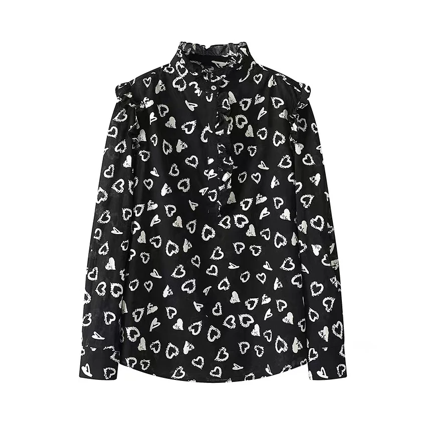 

NIGO Black White Printed Long Sleeve Shirt #nigo96152