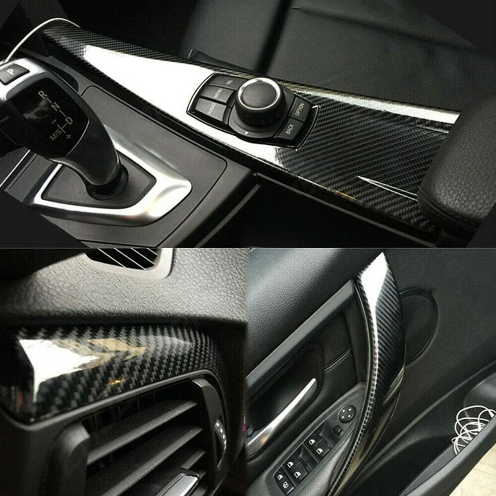 

Автомобильные наклейки для BMW X5 E70 2008-2013, правый руль, углеродное волокно, внутренняя Глянцевая Обмотка из углеродного волокна, отделка 3D, вну...
