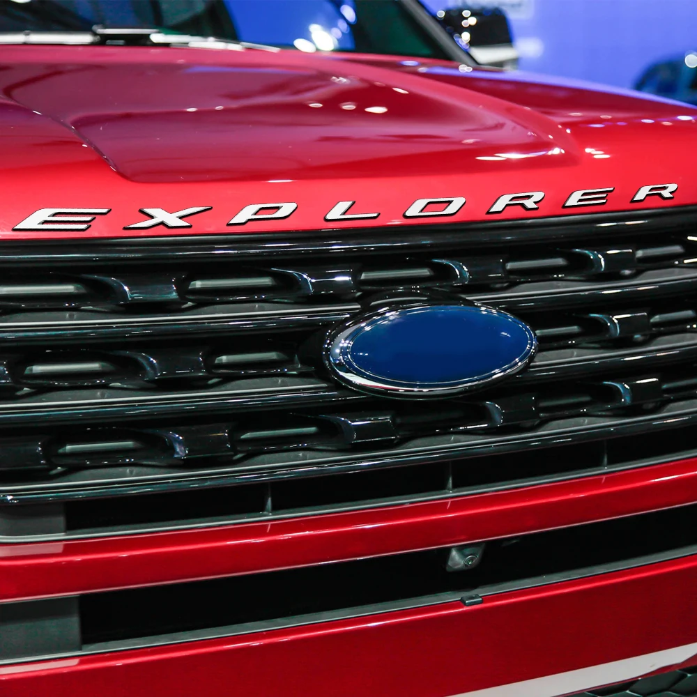 Наклейка-эмблема на капот автомобиля EXPLORER для Ford Explorer 2011-2019 логотип голове значок