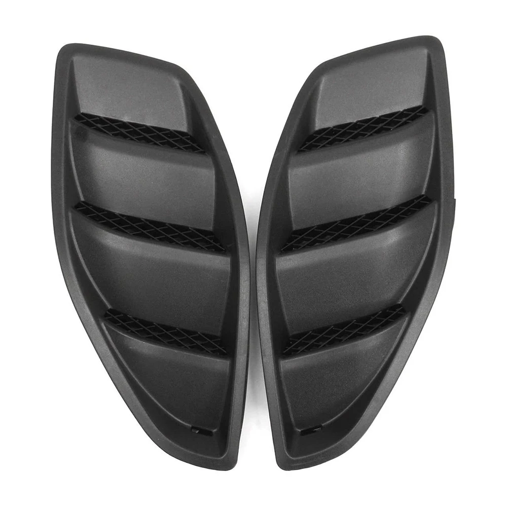 

Car Left Right Engine Hood Dome Louvers Air Inlet Bezel Fit for JK Wrangler 2007-2017