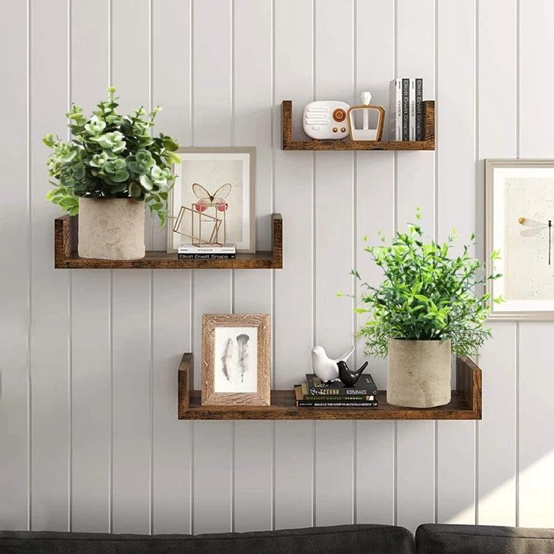 

Artificial Plants Small Mini Artificial Potted Plants Set of 3 Plastic Fake Green Grass Outdoor Decor for Home Office