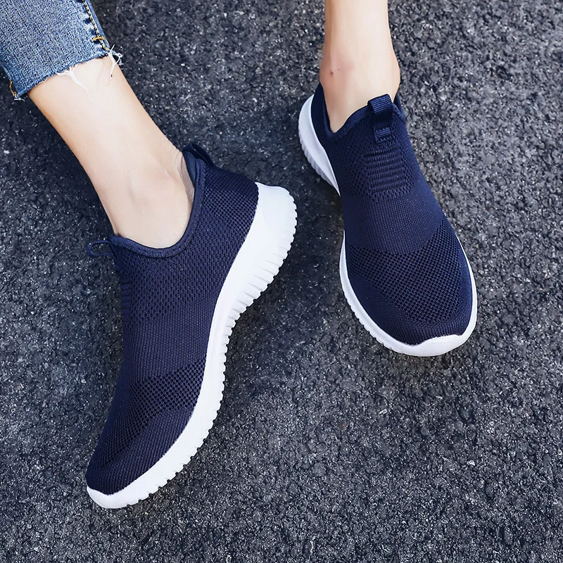 Unisex Sneakers Men Women Gym Shoes Breathable Couple Casual Daily Walking Shoes Plus Size 35-48