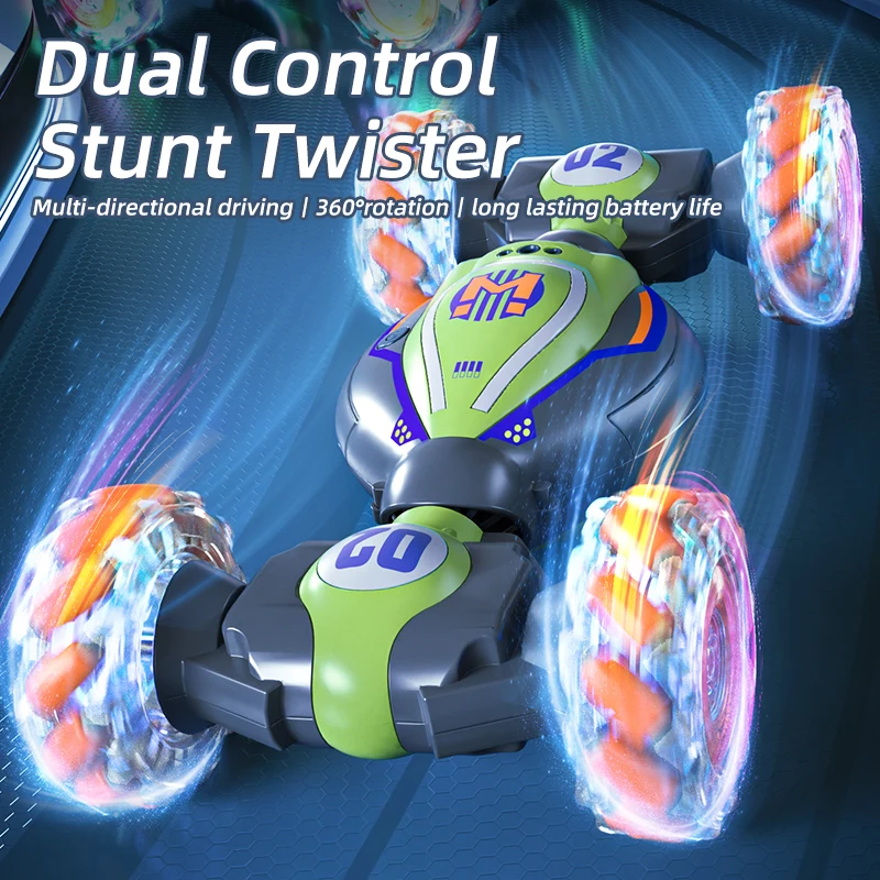 Новинка твист автомобиль супер взрывчатый двойной пульт дистанционного