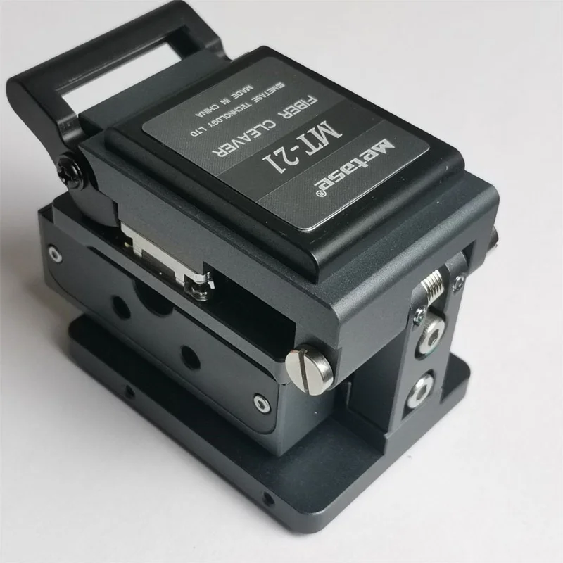 New Popular Metase MT-21 High Quality Fiber Optic Fiber Cleaver MT21 High Precision Professional Cut Tool Cutting Knife