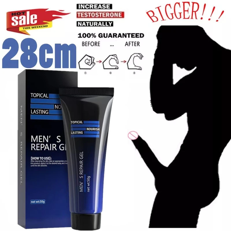 

50ml Big Penis Strong Man Penis Enlargement Cream Big Cock Penis Extender Erection Enhancer Gel Increase Growth Oil Sex Product