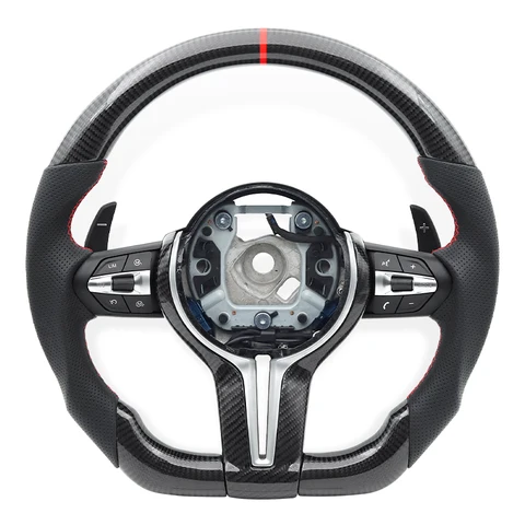 Спортивное рулевое колесо Car Racing M для BMW M3 M6 F01 F06 F10 F11 F20 F21 F22 F30 F31 F32 F34 F36 F80 F82 F87 E60 E70 E90 E92 E93