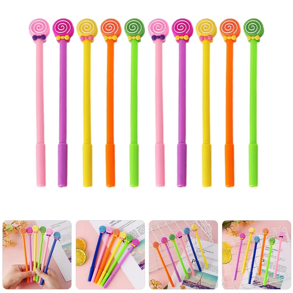 

Writing Pens School Cartoon Shape Note Taking Cute Gel Stationery Student Girls