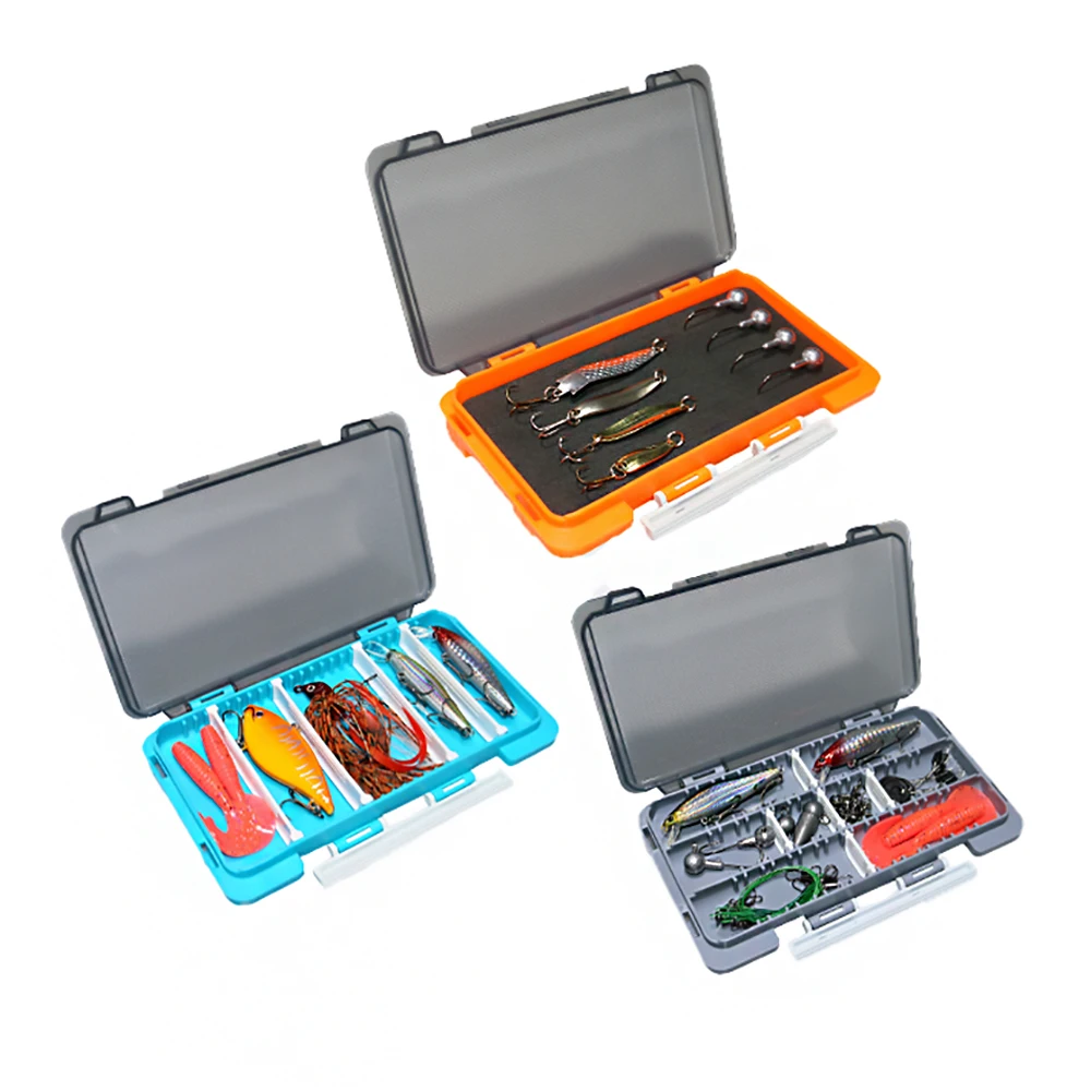 

2023 New Portable Ultra Thin Fishing Bait Box Multifunctional Lead Hook Soft Bait Accessory Tackle Storage Box Carp Fishing