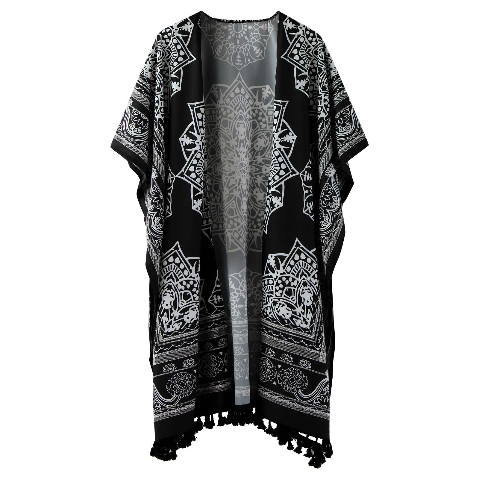 

plus Size Cardigan for Women Women Floral Print Seaside Resort plus Size Cardigan for Women Green Cardigan Sweaters for Women