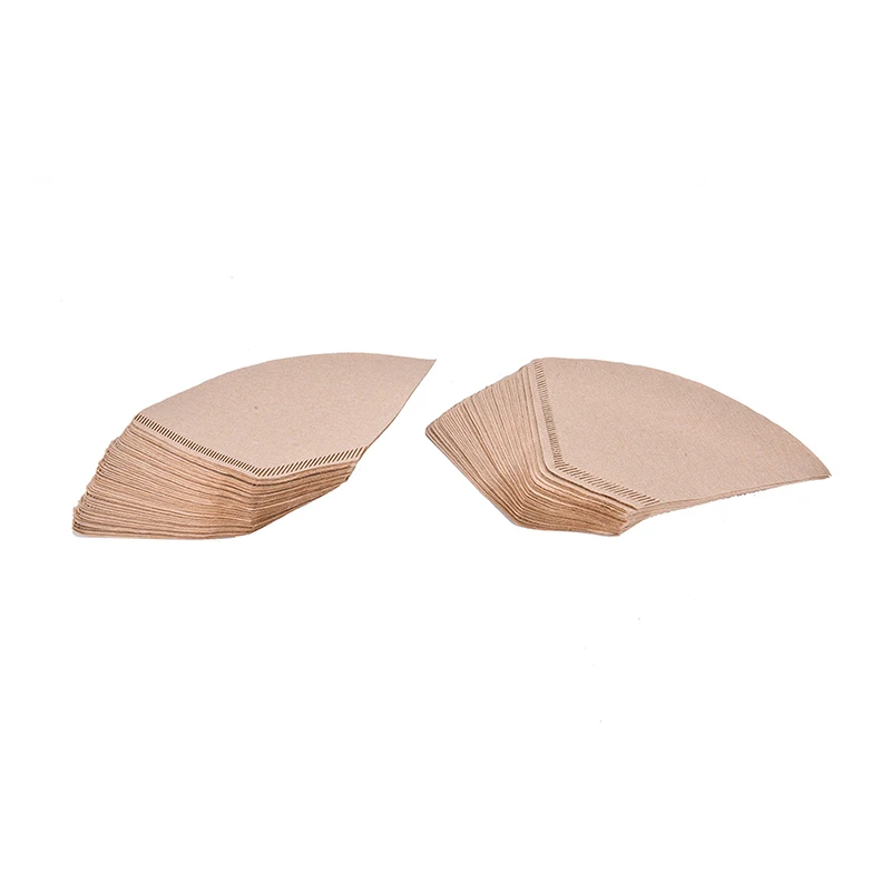 

80pcs/bag Shape Coffee Cup Filter Paper Espresso Machine Mocha Pot Strainer Sheet