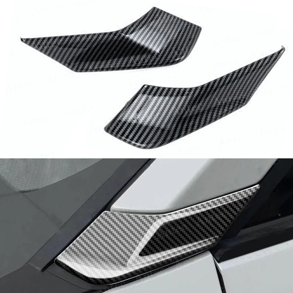 

For Corolla Cross 2022-2023 2PCS Front Door A Pillar Trim Cover Sticker Accessories Plastic Sticker Car Styling