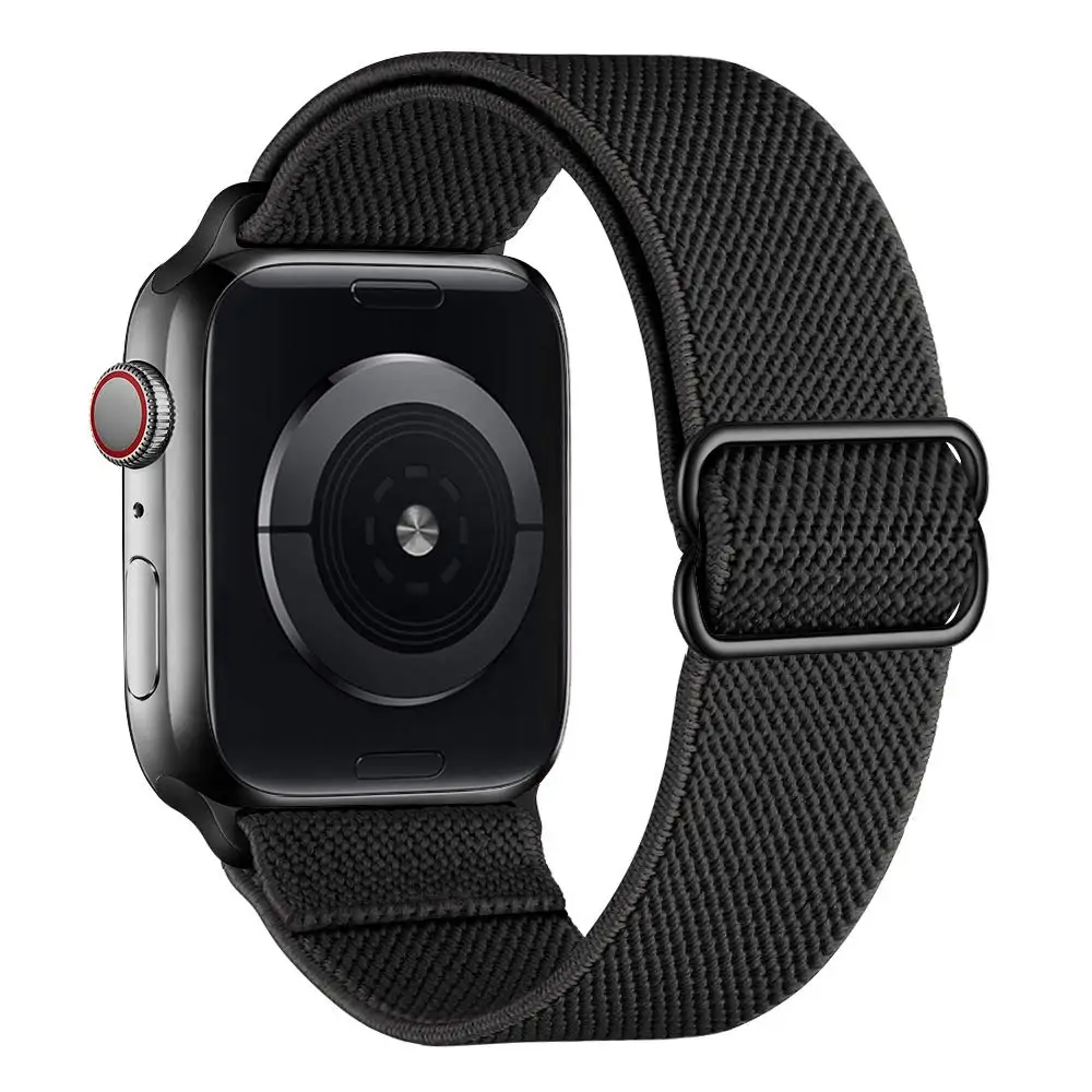 

Nylon Band For Apple Watch Strap 45mm 44mm 40mm 38 Smartwatch Wristband Correa iWatch Series 3 4 6 Se 7 41mm 42mm Strap Bracelet