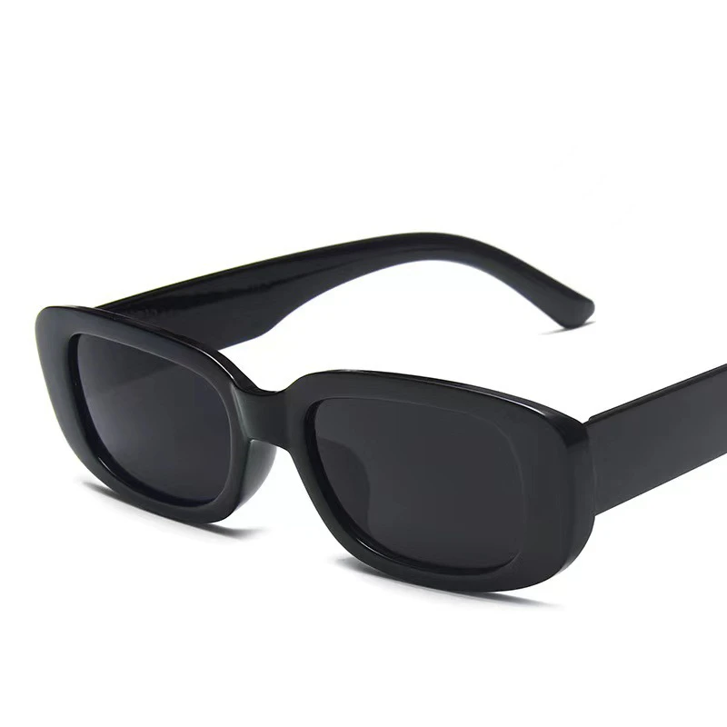 

2022 Rectangle Sunglasses Women Oval Vintage Brand Designer Square Sun Glasses For Women Shades Female Eyewear Small Anti-glare