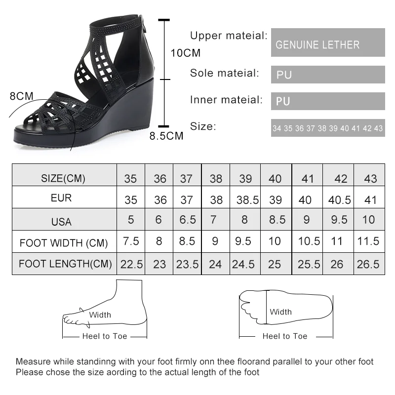 AIYUQI Women's Sandals Wedge 2023 New Fashion Roman Sandals Women High Heel Rhinestone Fishmouth Women's Summer Sandals