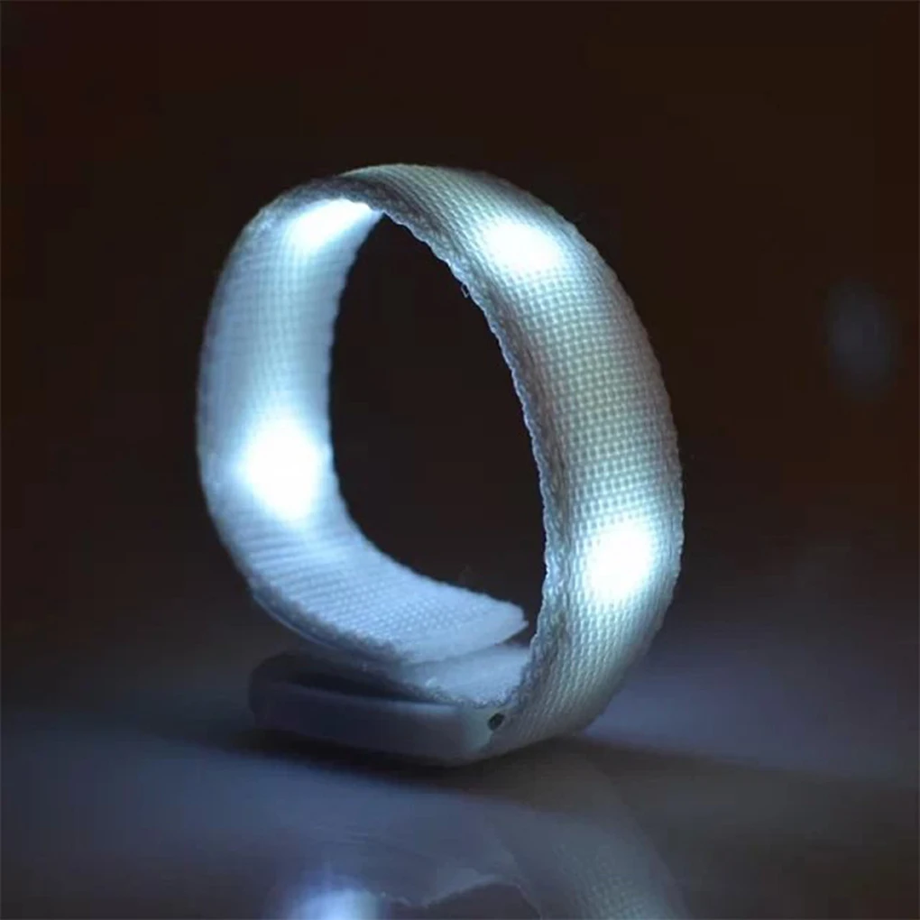 

СВЕТОДИОДНЫЙ мигающий наручный ремешок, портативный лёгкий регулируемый браслет, легкий в использовании