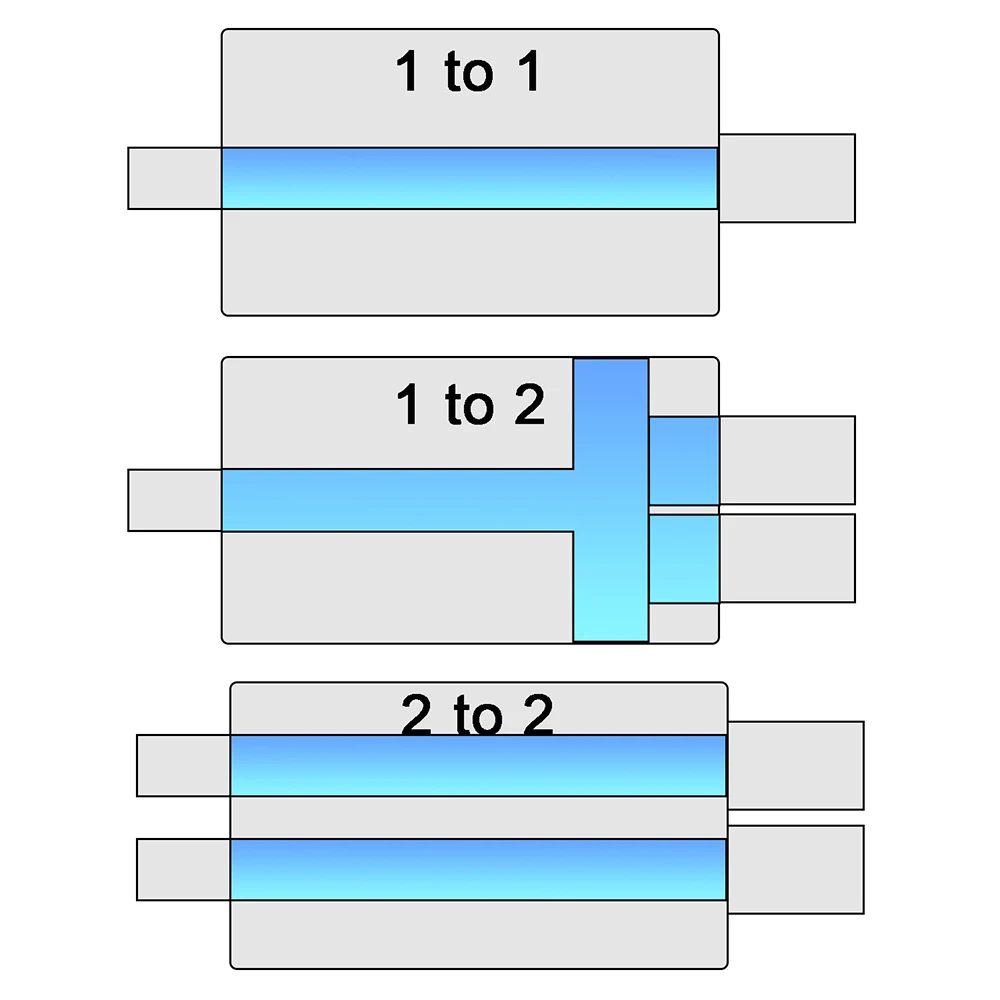 Двойной входной выпускной клапан 63 мм автомобильный выхлопной глушитель труба