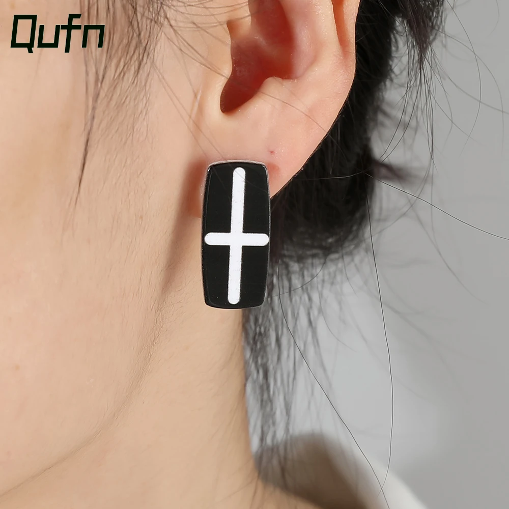 

Exaggerated Big MitsuyaTakashi Cross Earrings Tokyo Revengers Figure Cosplay Prop Jewelry Accessories Gift for Women