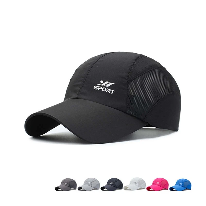 

Breathable Mesh Summer Hat Ultra Thin Baseball Caps Hats Adjustable Snapback Trucker Hat Quick Dry Hat Outdoor Summer Sun Hat