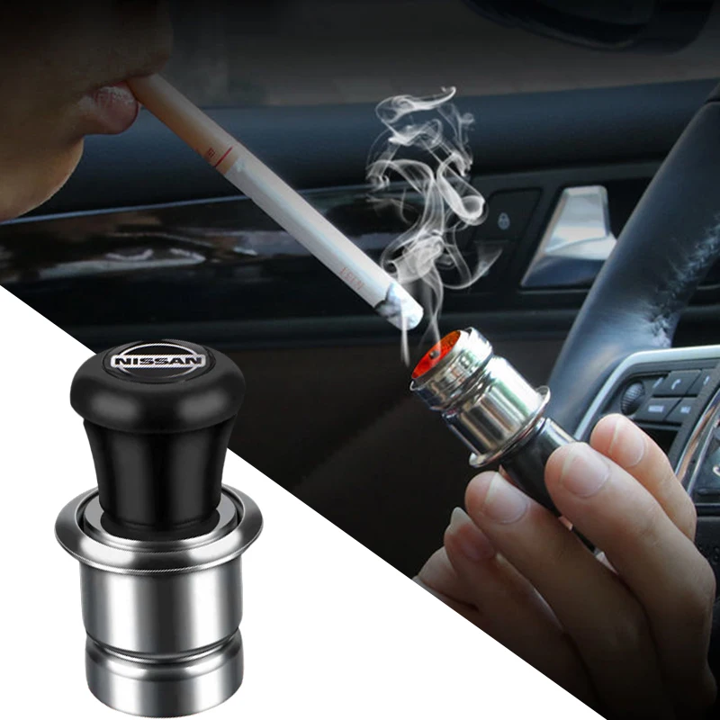 

12V Portable Car Automatic Cigarette Lighter Ignition for Nissan X-Trail Xterra Sunny Qashqai Sylphy Leaf Murano Tiida Almera