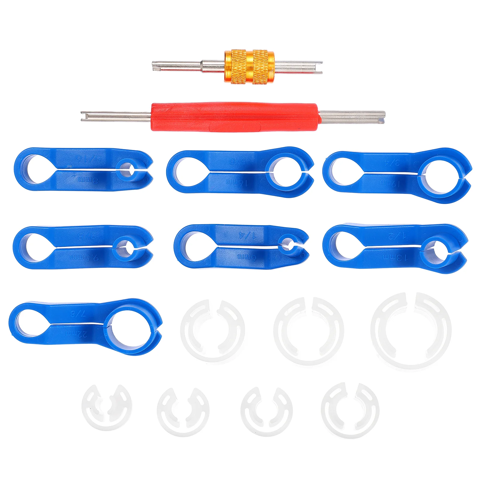 

16pcs Fuel Lines Remover Durable Sturdy Premium Prime Remover Tool Kit for Car Vehicle
