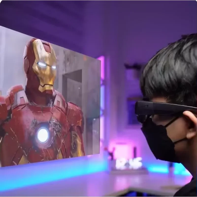 Фото Умные очки AI AR INMO AIR 3 с дисплеем 1080P, камерой 16 МП, OLED-экраном, независимым Android, яркостью 600 нит, Open API SDK, CE №2