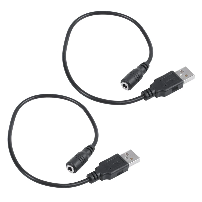 

2 шт. DC 3,5X1,35 мм разъем «Мама» к USB 2,0 A «папа» кабель питания