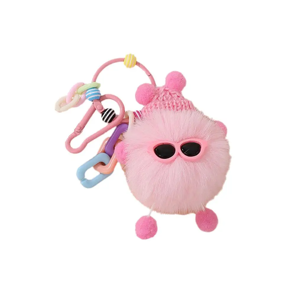 Красочный плюшевый эльф милый мультяшный кулон кролик рекс угольной шарик