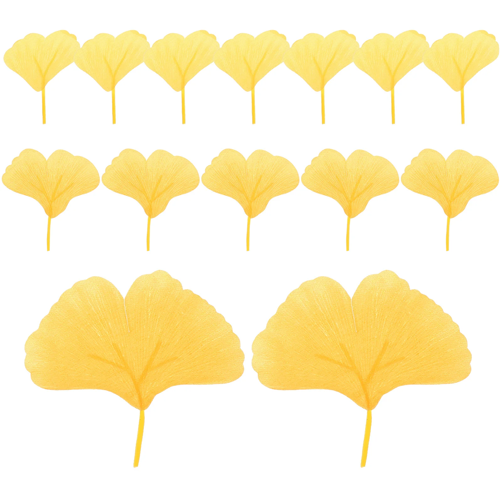

Wedding Table Ginkgo Leaves Decor Simulation Leaf Party Favor Fake Supplies Faux Decorations Ceremony