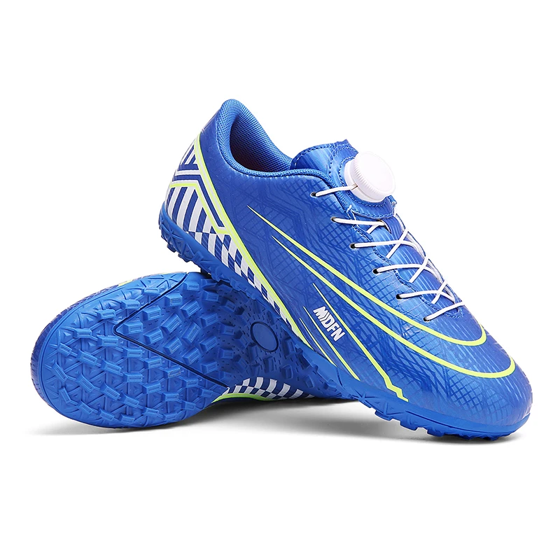 TONGYA-Nuevas zapatillas de fútbol para niños FG/TF, botines antideslizantes para niños y niñas, zapatos de fútbol con Velcro pa